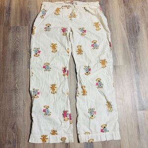 Y2K Aeropostale Sleepy Monkey Pj Pants 100% Cotton size medium
